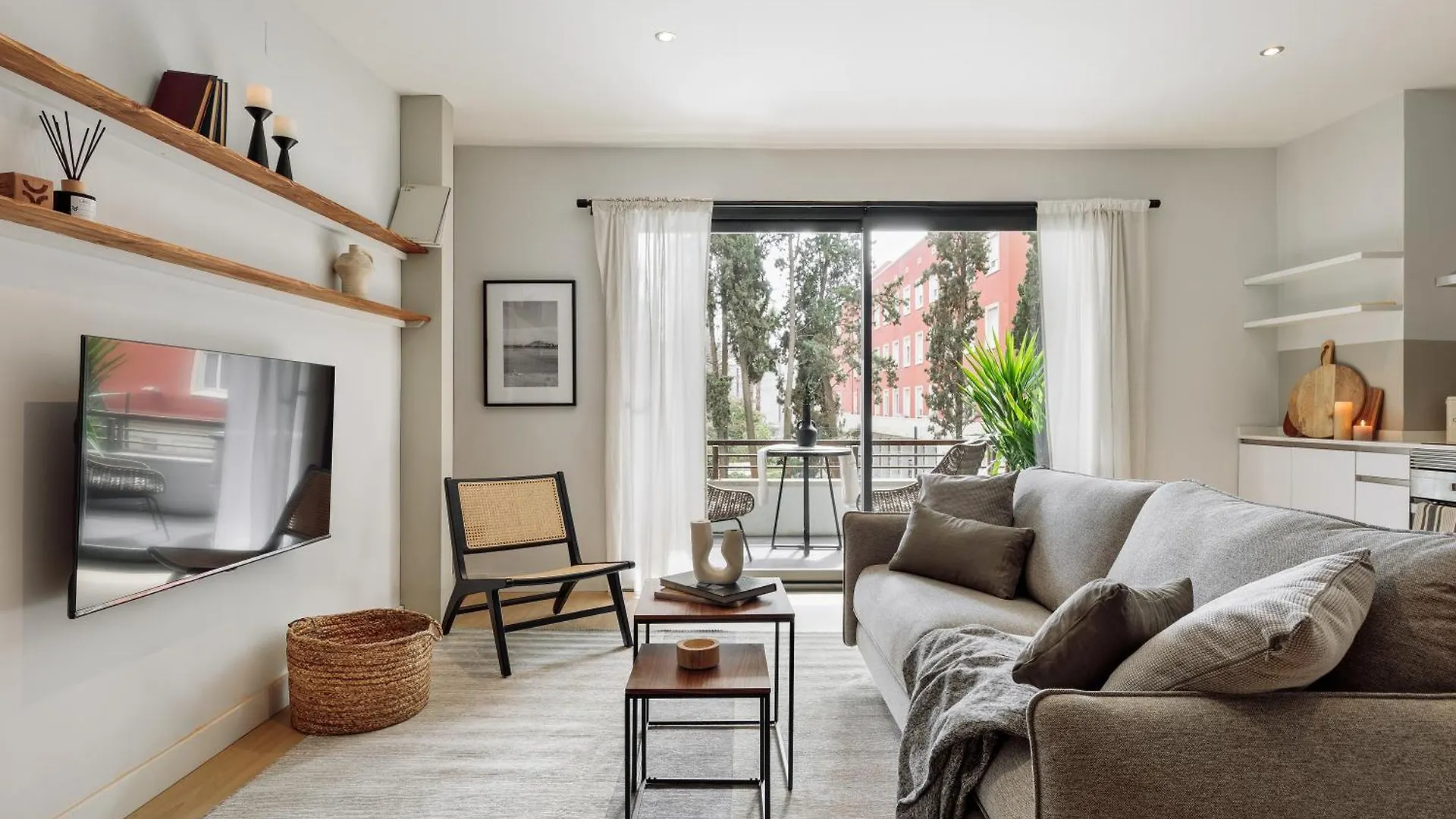 公寓 Aiguablava - 1 Bedroom And Pool In Pedralbes 巴塞罗那 西班牙
